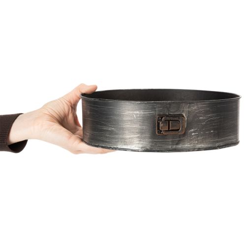 tételeket Ültetvény, díszes sütőforma, kapcsos tortaforma ültetéshez, fém dekoráció Ø24cm M7.5cm