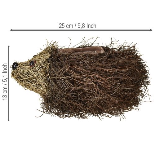 tételeket Sün virágláda szőlőből 22cm x 25cm