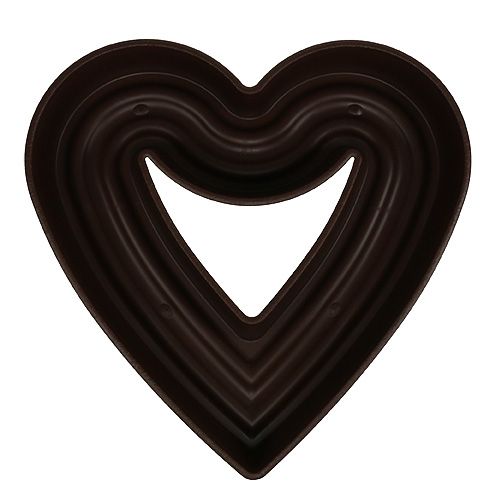 Floristik24 Növényi szív "Amora" 45cm barna, 1db