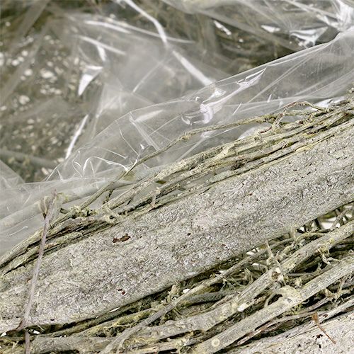 Floristik24 Növényi szív zöld mosva 25cm sz20cm