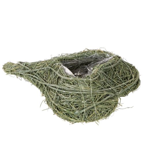 Természetes növényi szív virágkötészethez fóliával, 25cm | Floristik24.hu