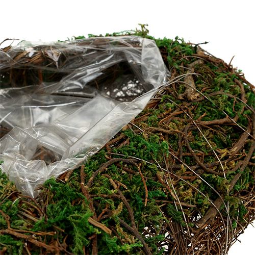 Floristik24 Növényi szív elrendezési alapként 30x35cm H8cm