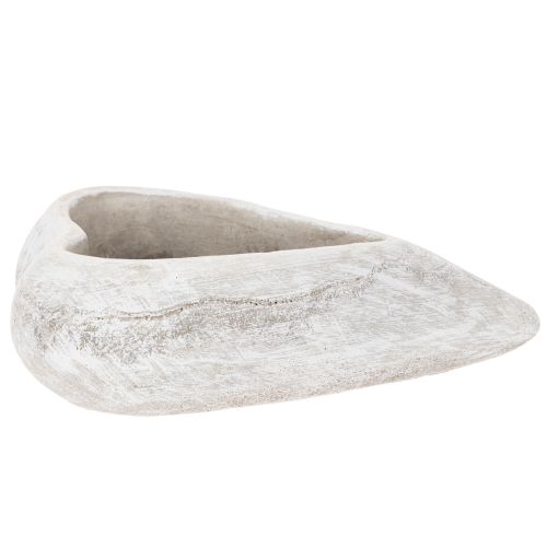 Dekoratív szív alakú tál, szürke; kis szív alakú virágtartó, 19 cm | Floristik24.hu