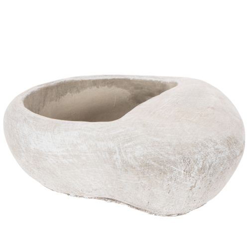 Szív alakú virágcserép, öntött kő, díszes virágcserép, 17 cm | Floristik24.hu