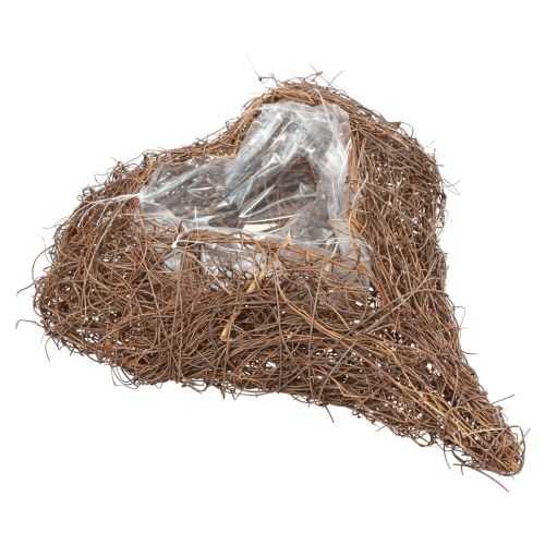 Floristik24 Növényi szív szőlő szív növény tál natúr Salim 25x30x6cm