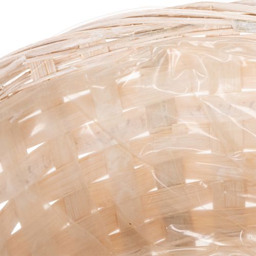 tételeket Fonott kosár dekoráció sokoldalú lakberendezéshez, 20 cm, 8 darab