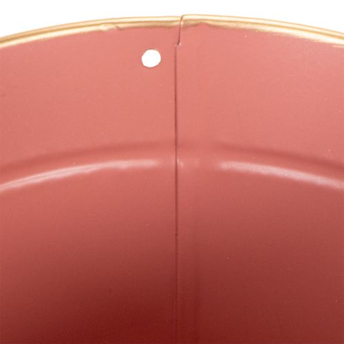 tételeket Fém kaspó/virágcserép/ültető, Ø13cm M12cm, 4 darab