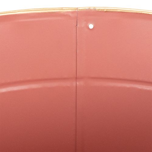 tételeket Fém kaspó/virágcserép/ültető, Ø26cm M22cm, 4 darab