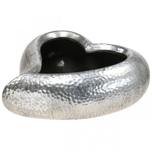 Floristik24 Növénytál szív kerámia szív ültetéshez 24cm