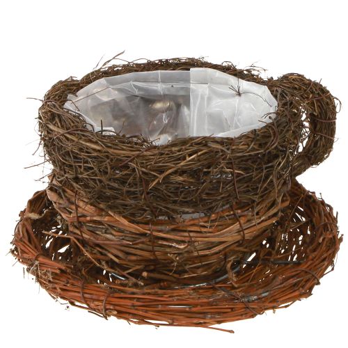tételeket Növénytál, szalmaszálas, natúr barna, Ø20cm