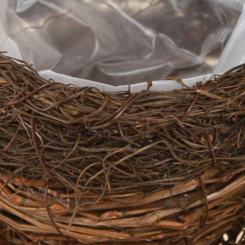 tételeket Növénytál, szalmaszálas, natúr barna, Ø20cm