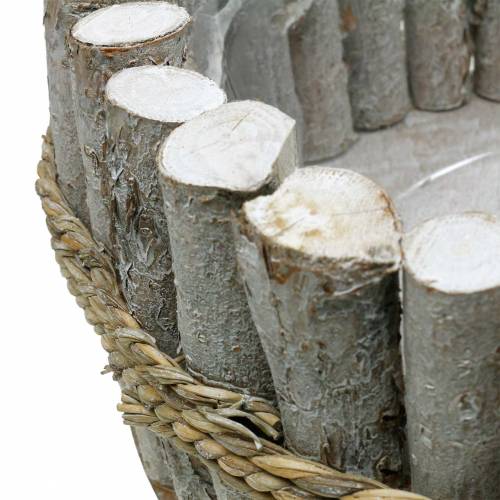 Floristik24 Ültetőtál ágakból Ø33cm H13cm