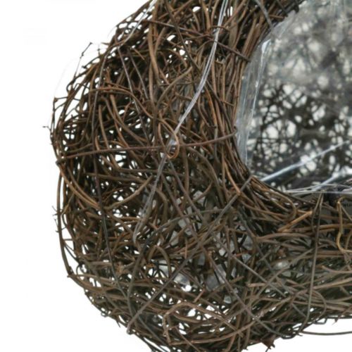 Floristik24 Növénytál szív alakú temető, szőlő szív alakú ültetéshez 15cm 2db