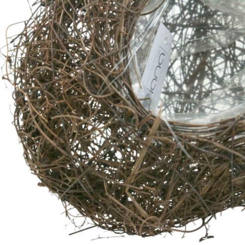 Floristik24 Növénytál szív temető, szőlő szív ültetéshez 26cm