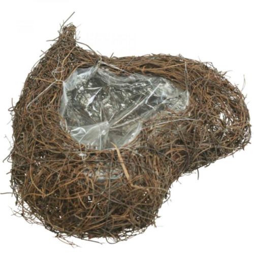 Floristik24 Növénytál szív temető, szőlő szív ültetéshez 26cm