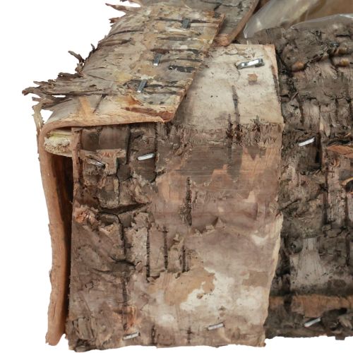 Floristik24 Növénydoboz fa virágcserép csillag cserepes Ø30cm H7cm