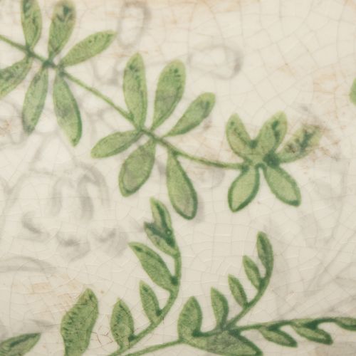 tételeket Kerámia kaspó virágmintával, szobadekoráció, 18cm