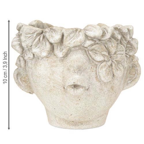 Floristik24 Növénycserép mellszoba csók száj virágcserép arckrémmel H10cm 3db