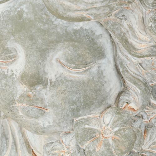 tételeket Kaspó angyalka öntött kőfigura sírdísz 19,5×12×19,5cm