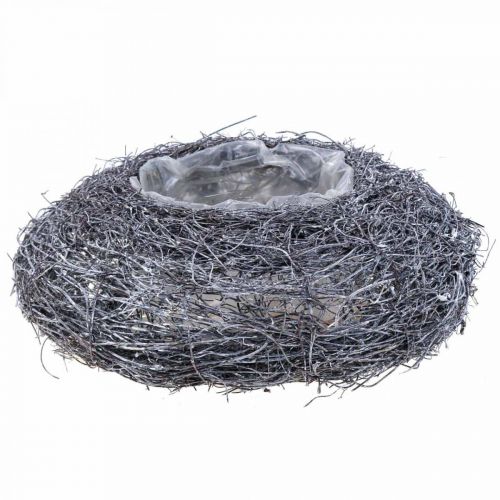 Floristik24 Szőlő cserepes koszorú, fonott növénytál Ø26cm