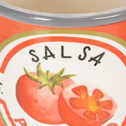 tételeket Dekoratív kerámia kaspók paradicsom mintával, stílusos otthoni kiegészítőkhöz, 14 cm, 3 darabos készlet