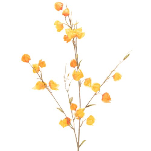 Mű kínai lámpás növény, Physalis ág virágokkal, 95cm vétel | Floristik24.hu