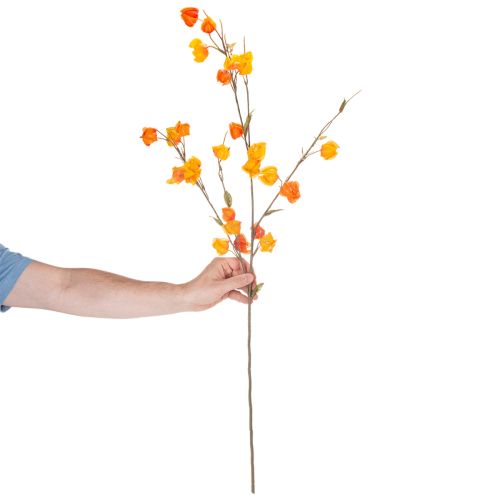 Mű kínai lámpás növény, Physalis ág virágokkal, 95cm | Floristik24.hu