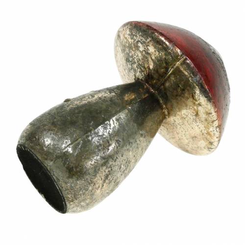 Floristik24 Dekoratív gombás sötétvörös üveg H13cm