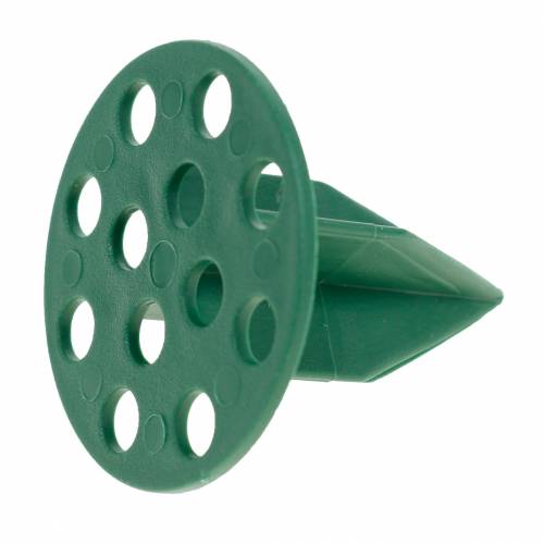 OASIS® műanyag Pini Extra gyertyatartó zöld Ø4,7cm 50 db