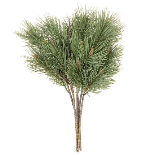 Műfenyőág díszcsomag 39cm 6db | Floristik24.hu
