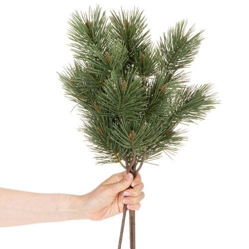 Műfenyőág díszes fenyőágként, 55cm, 3 darab | Floristik24.hu