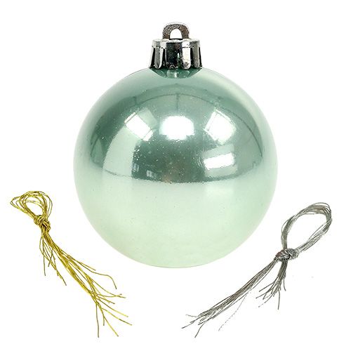 Floristik24 Műanyag golyó Ø6cm, vegyes színben. 10 db