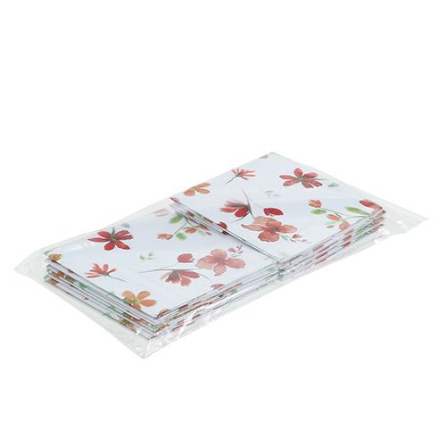 Floristik24 Papírzacskó 10,5cm x 10,5cm mintával 8db