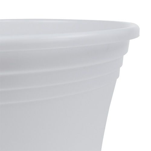 tételeket Műanyag edény „Irys” fehér Ø22cm H18cm, 1db