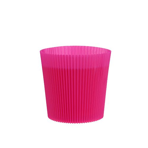 Floristik24 Redős mandzsetta Cerise 8,5cm 100 db