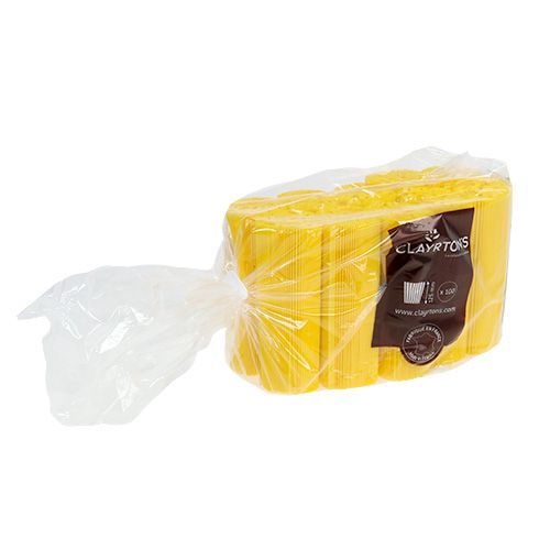 tételeket Redős mandzsetta sárga 12,5cm 100 db