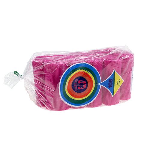 Floristik24 Redős mandzsetta Cerise 10,5cm 100 db