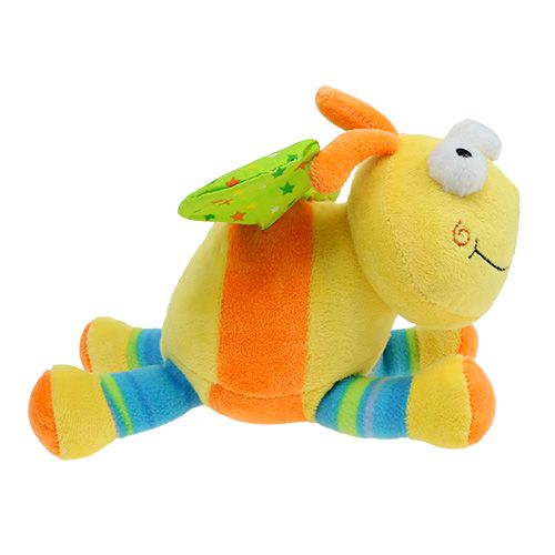 Floristik24 Plüss pillangó 22,5cm sárga