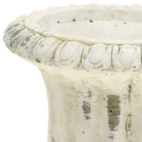 Floristik24 Antik kőből öntött krémes pohár Ø9cm H12cm 2db