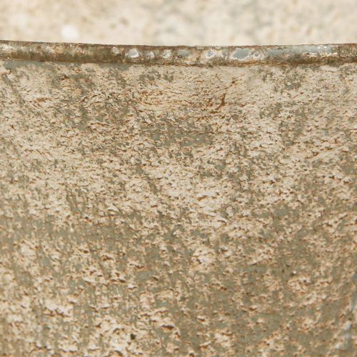 tételeket Fém csészeváza antik díszváza rusztikus Ø16,5 M24cm