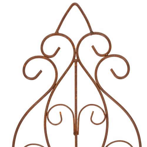 tételeket Romantikus mintás rácsos virágágyásokba rózsák és futónövények számára, 64 cm