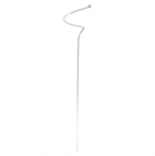 Floristik24 Trellis virágrúd orchidea pálcika átlátszó Twister 38cm