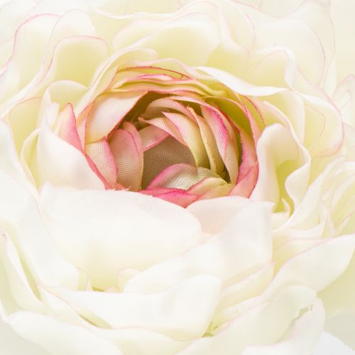 tételeket Mesterséges boglárka finom virágokkal, stílusos és könnyen kezelhető dekorációként, 51 cm, 3 darab.