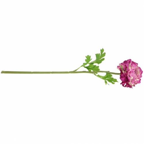 Floristik24 Ranunculus lila mesterséges 48cm