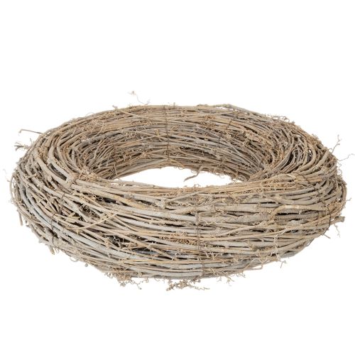 Dekoratív koszorú, rattan