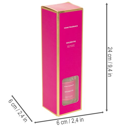 tételeket Füge illatosító diffúzor - Hosszan tartó aroma a kellemes lakókörnyezetért - 120ml
