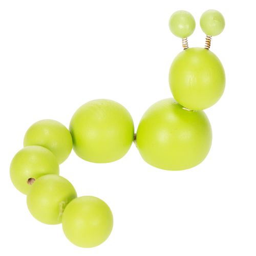 tételeket Fantáziadús hernyófigurák, vonzó dekorációk lakóterekbe, 16 cm, 6 darab