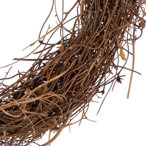 tételeket Természetes szőlőtőke koszorú Ø15cm, 10 darabos készlet - Ideális őszi, karácsonyi, húsvéti és temetési dekorációkhoz