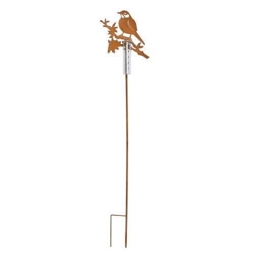 tételeket Esőmérő kerti dugó rozsda madár 23x7,5x110cm