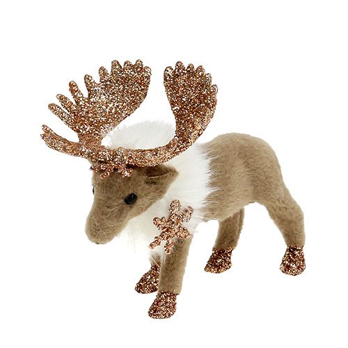 Floristik24 Rénszarvas L10cm akasztható